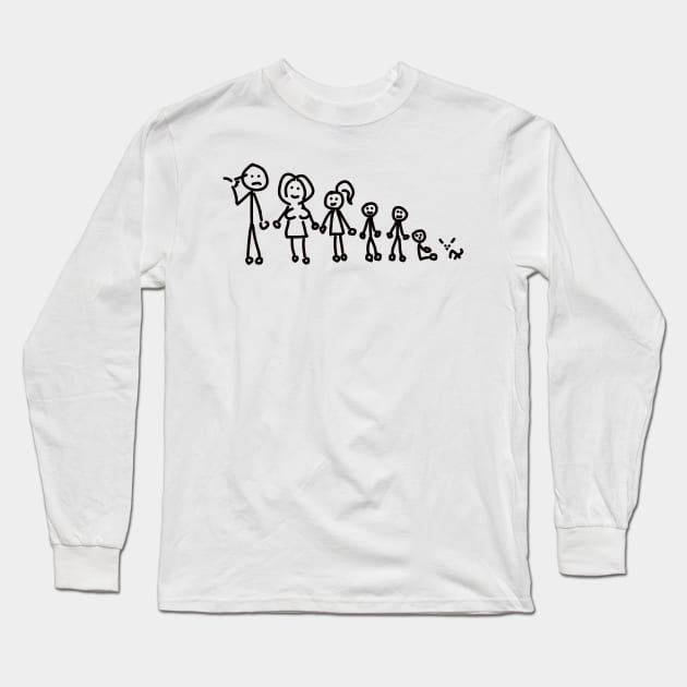 Family Pain Long Sleeve T-Shirt by mrpsycho